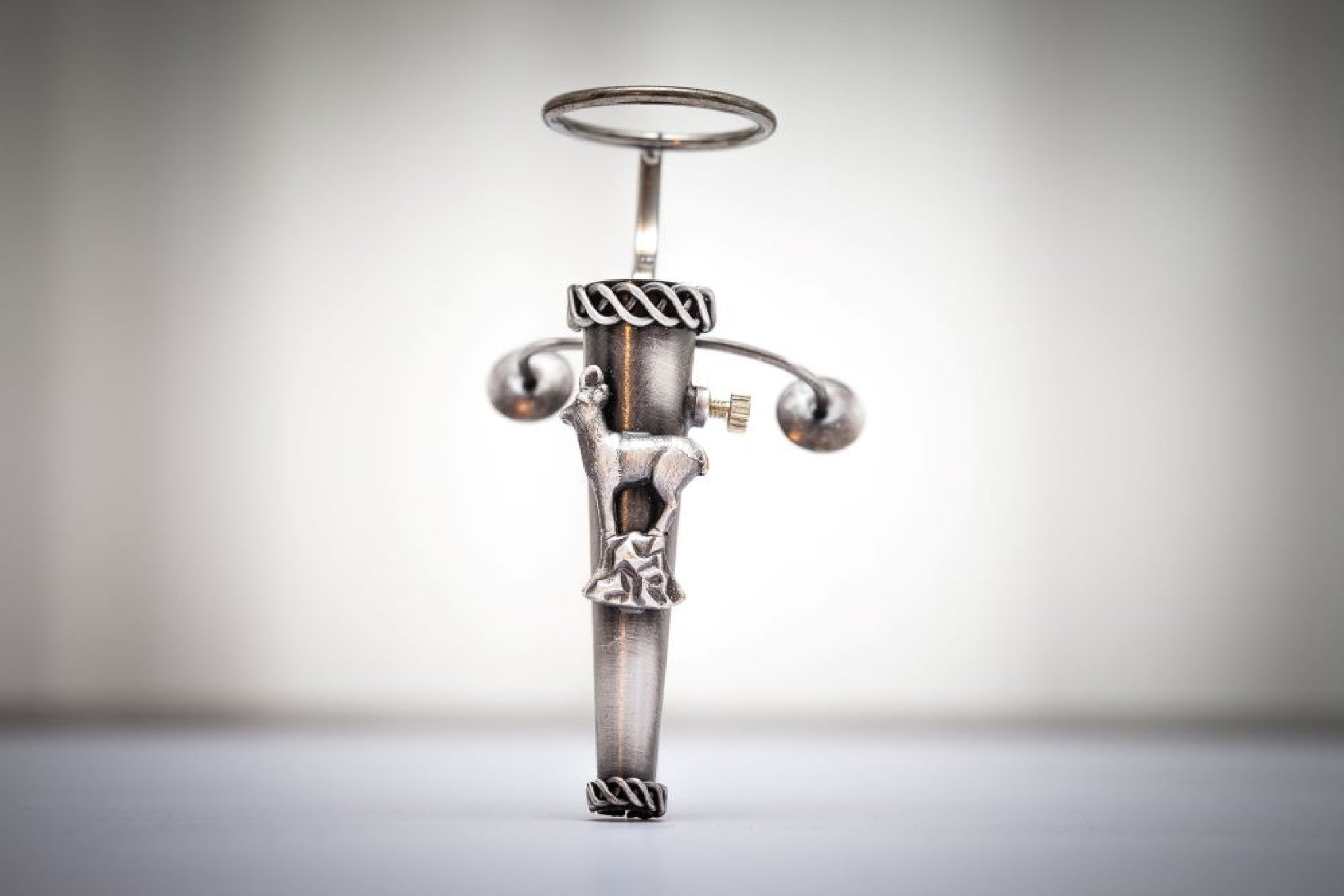 Gamsbarthülse Gams H50mm / D10mm Meta - silber/sil