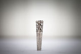 Gamsbarthülse H30mm / D6,5mm Metall s - silber/sil