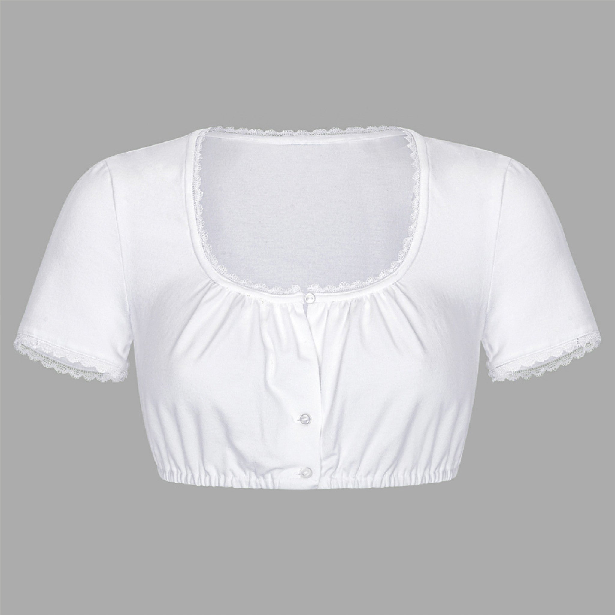 Dirndlbluse MAGDA Stretch - 04/weiß