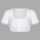 Dirndlbluse MAGDA Stretch - 04/weiß