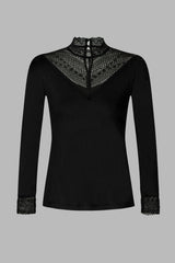 Langarmshirt ANNEMARIE - 08/schwarz