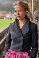 Wiesner Gwand | Kurzjacke KATHARINA - 716/anthrazi
