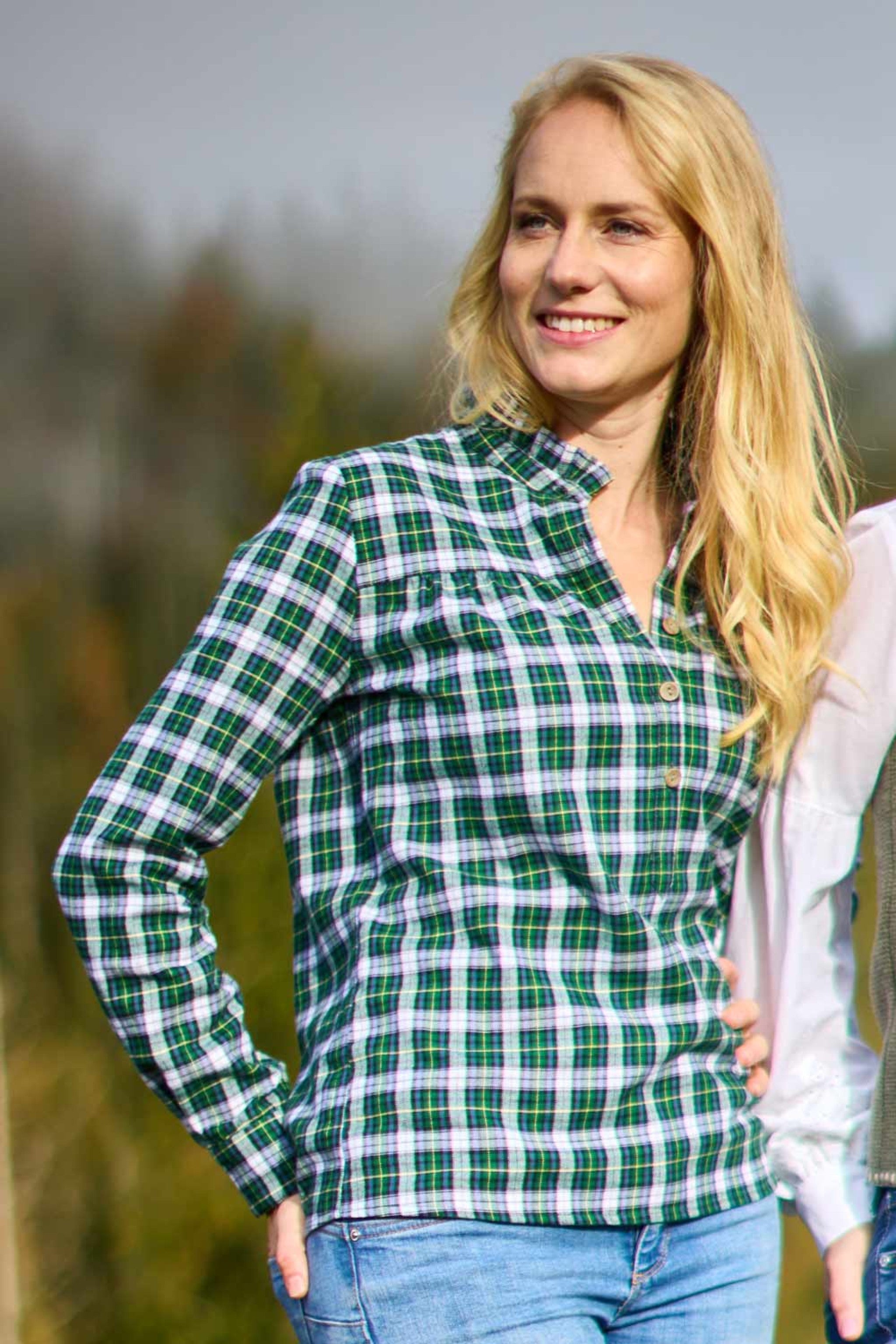 Wiesner Gwand | Flanell-Bluse NANA-LA