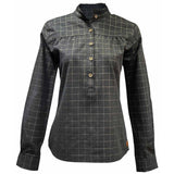 Wiesner Gwand | Bluse NANA-LANGARM Gl - 721/grau-g