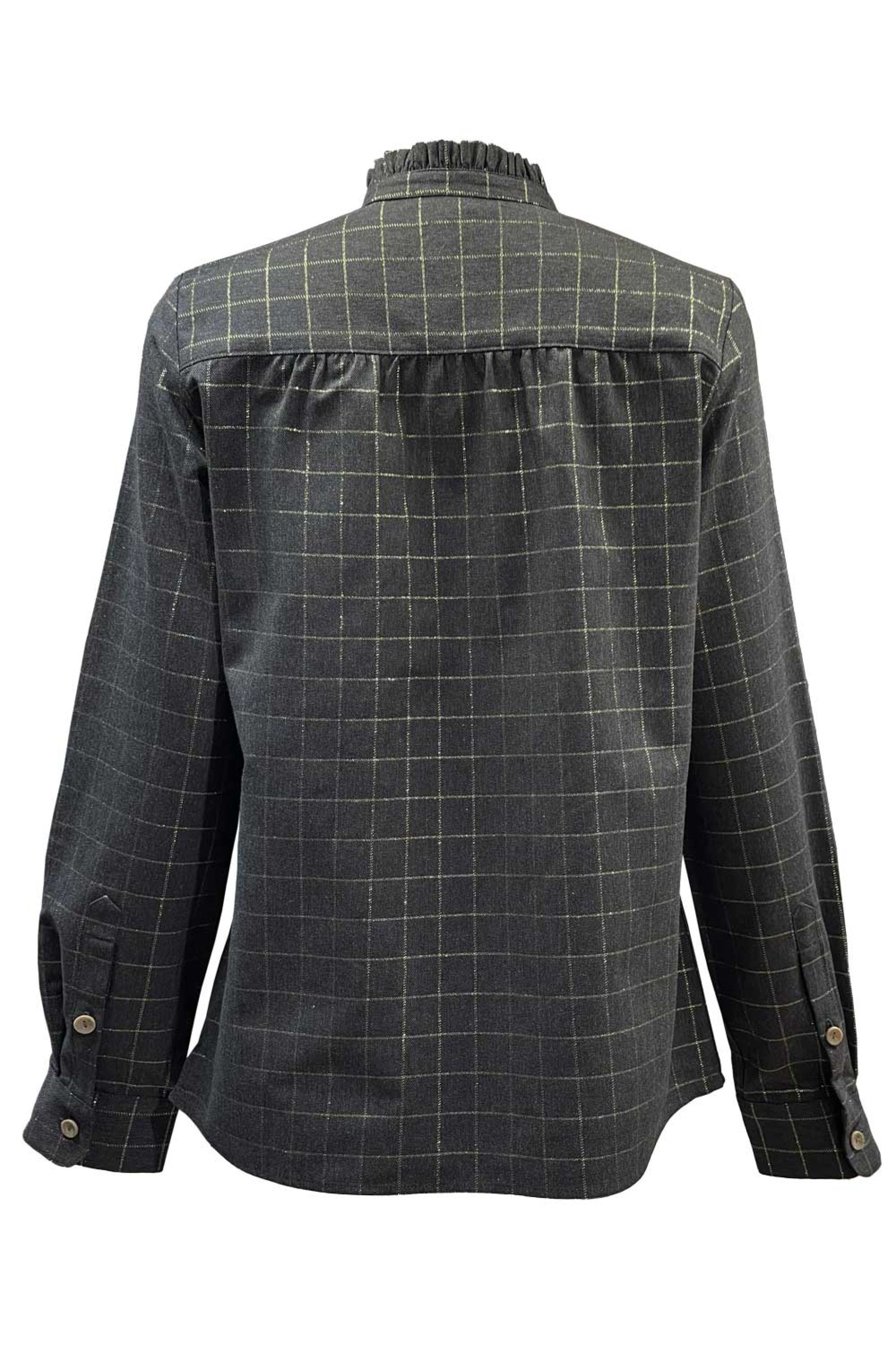 Wiesner Gwand | Bluse NANA-LANGARM Gl - 721/grau-g