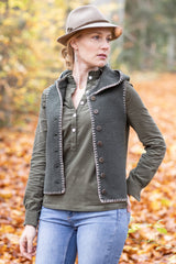 Cord-Bluse NANA-LANGARM - 807/nougat