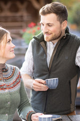 Loden-Weste HIAS mit Teddyfutter