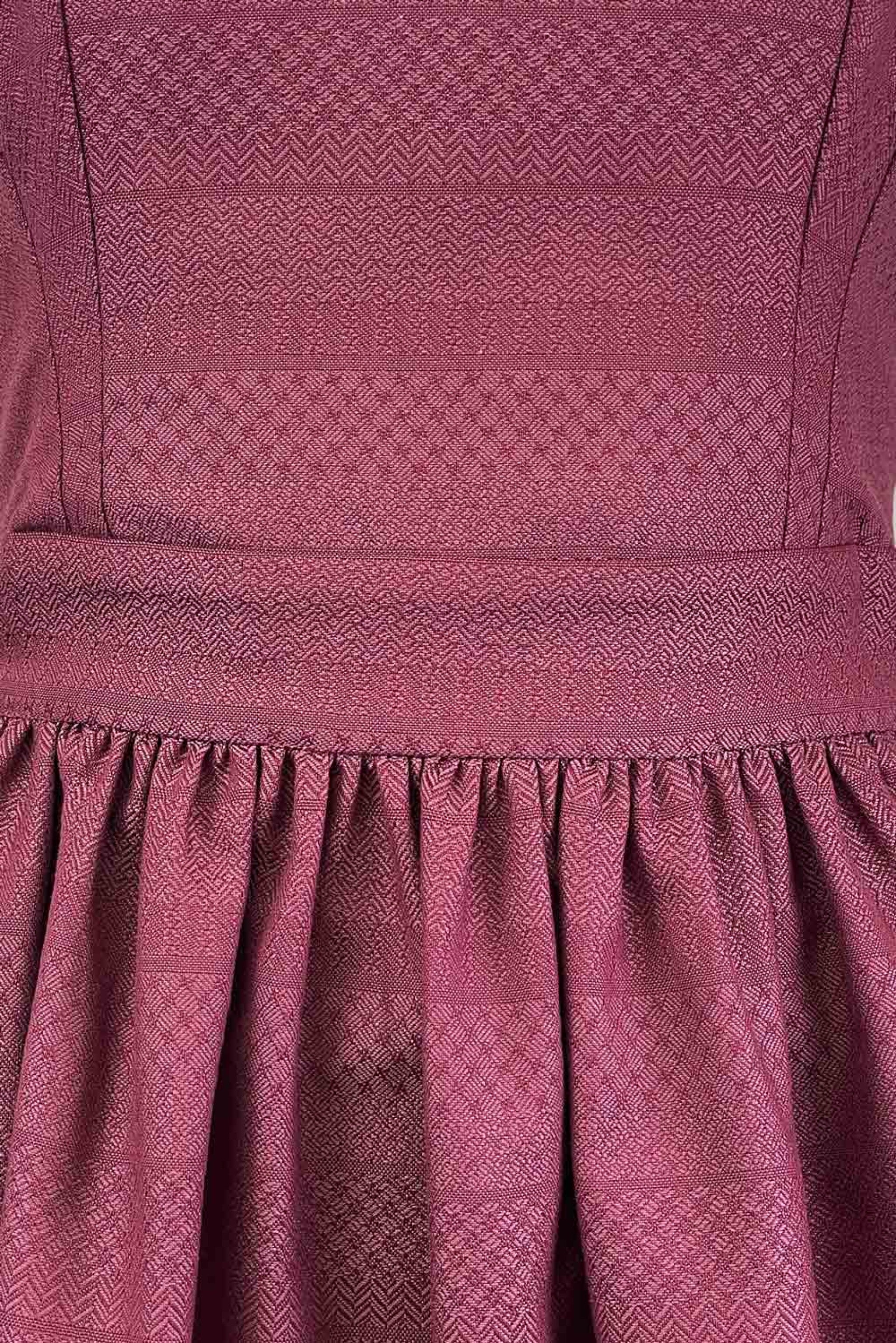 Wiesner Gwand | Kleid SARAH kurzarm m - 626/opalgr