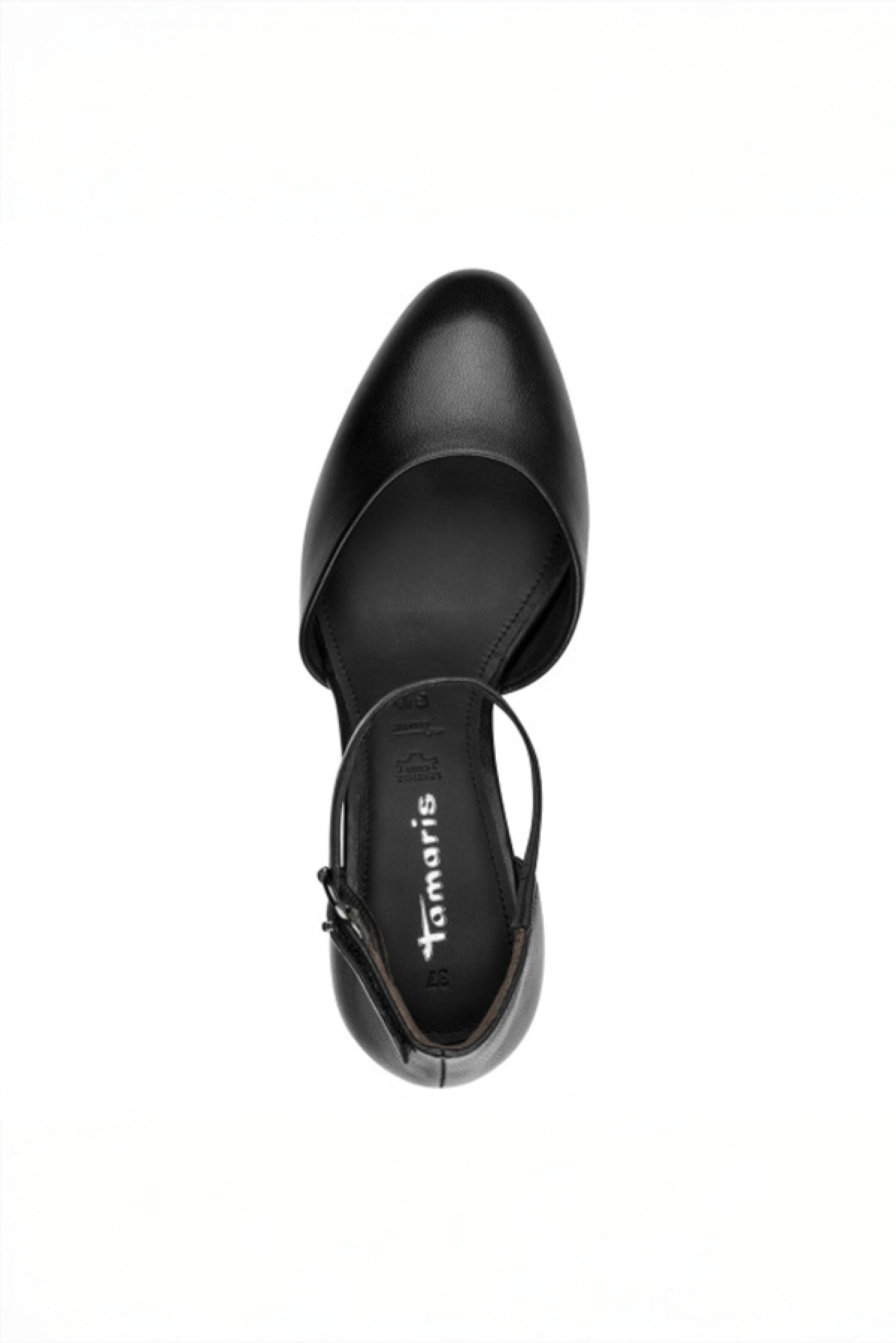 Lederpumps mit Riemchen - 251/nude