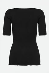 Kurzarmshirt BERNADINE V-Ausschnitt