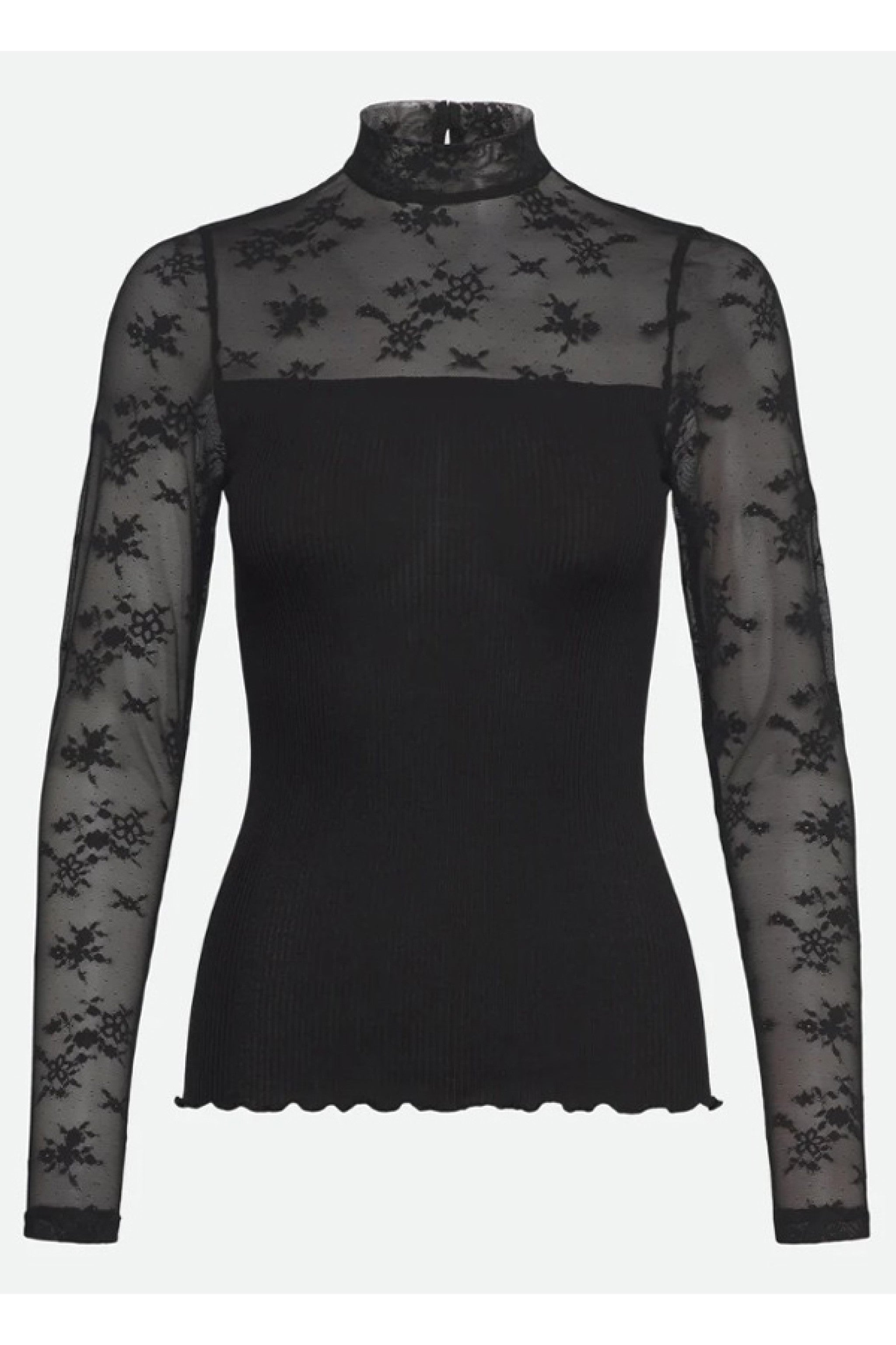 Spitzenshirt BALTA Langarm