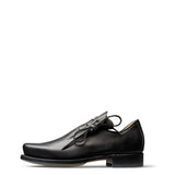 Haferlschuh MAX mit Ledersohle (Rindb - schwarz/sc