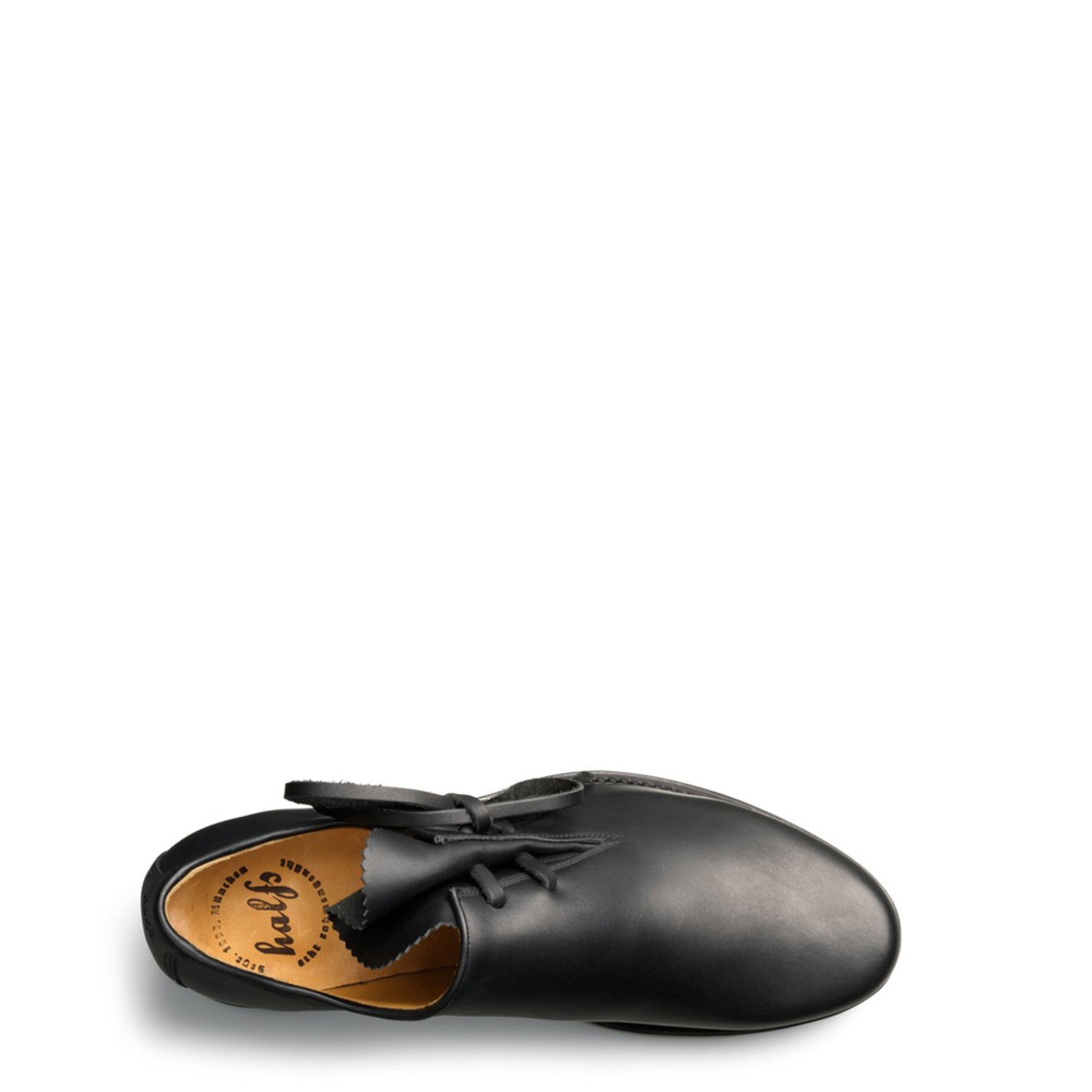 Haferlschuh MAX mit Ledersohle (Rindb - schwarz/sc