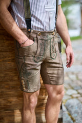 Wiesner Gwand | Leinen-Lederhose