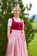 Leinen-Spenzer m. Paspol