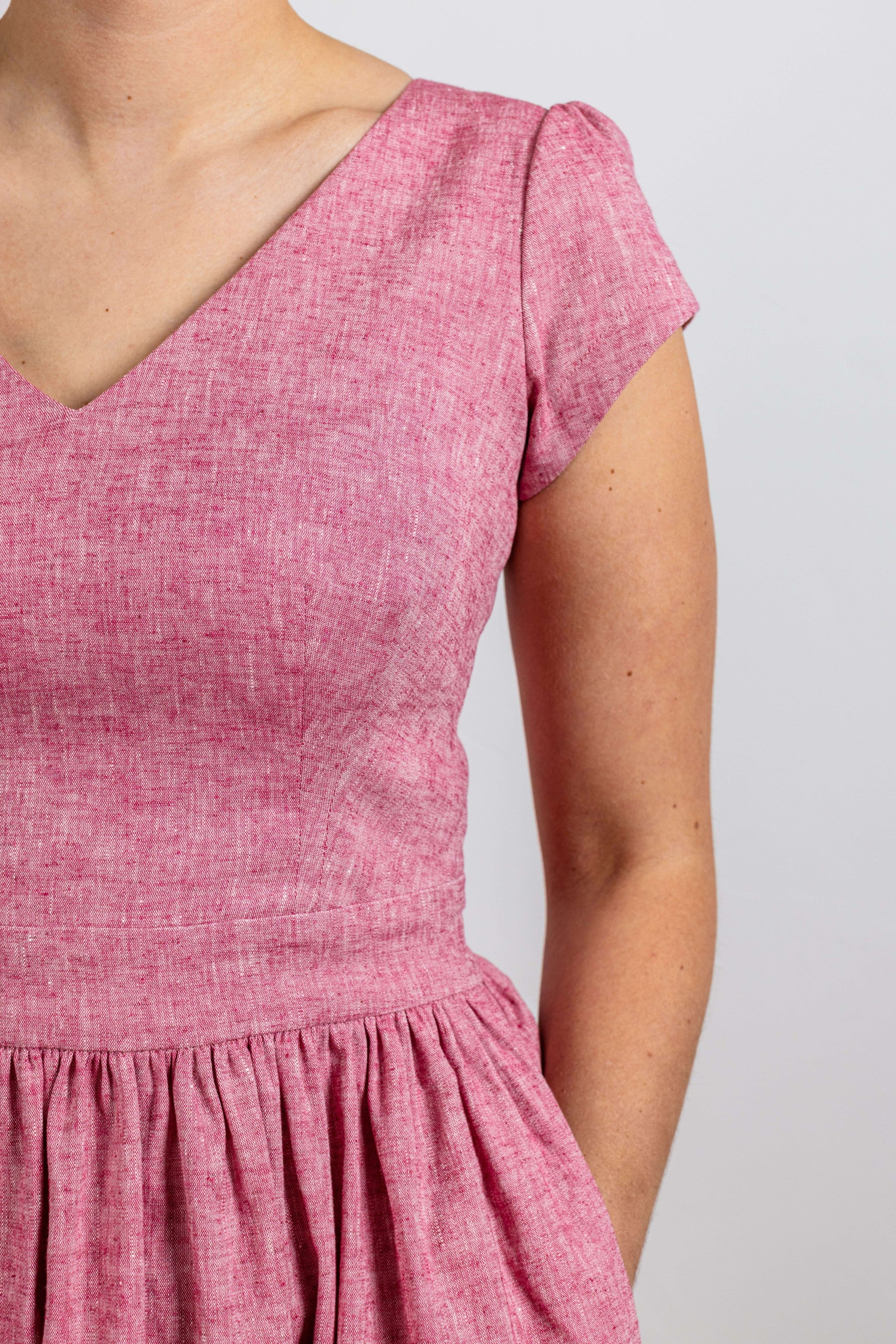 Kleid SARAH Leinenmix