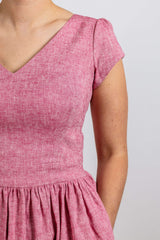 Kleid SARAH Leinenmix