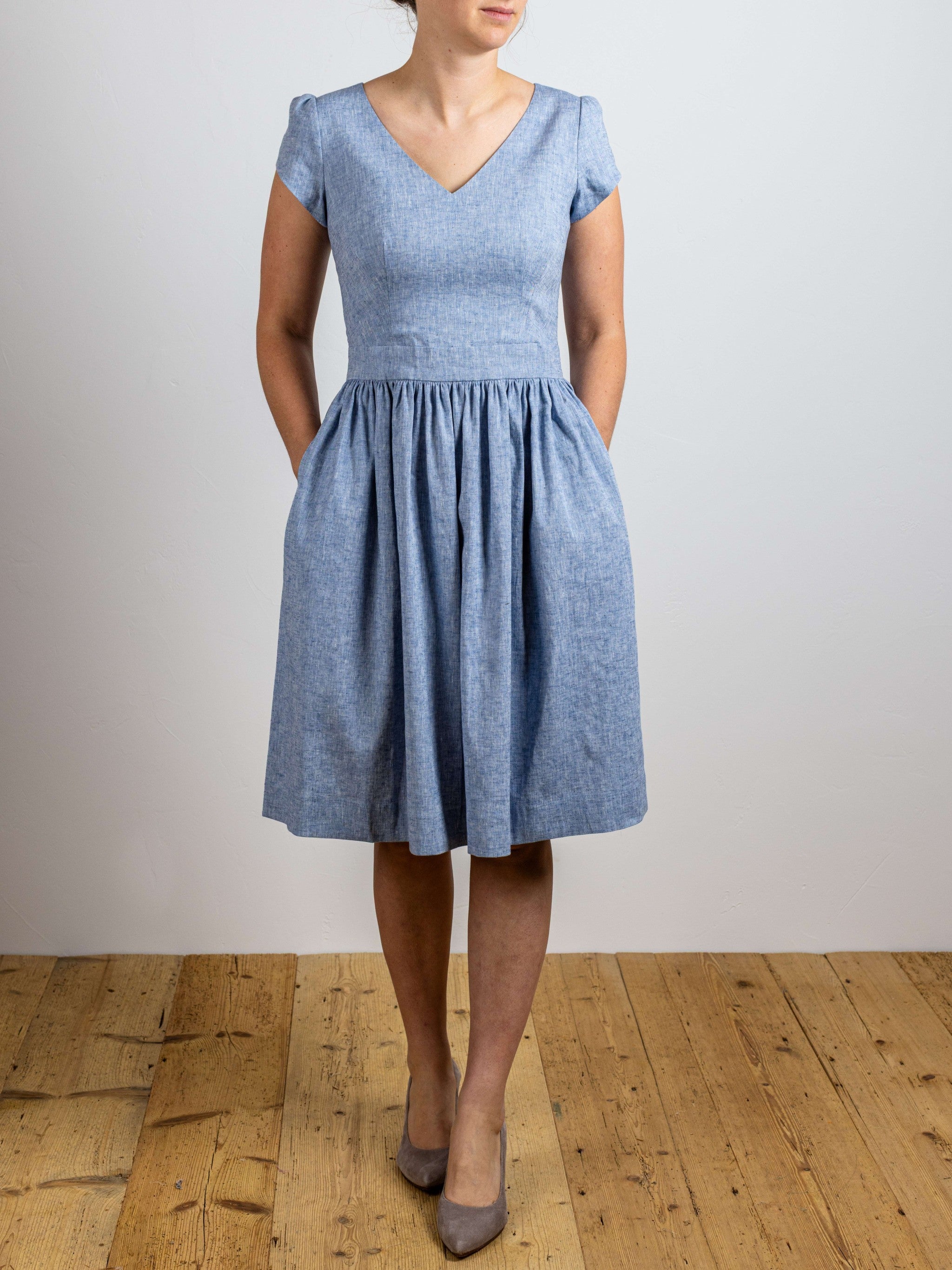 Kleid SARAH Leinenmix