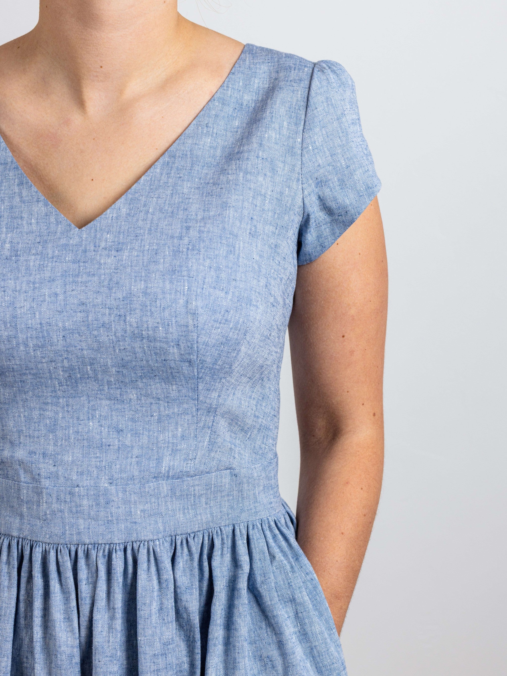 Kleid SARAH Leinenmix
