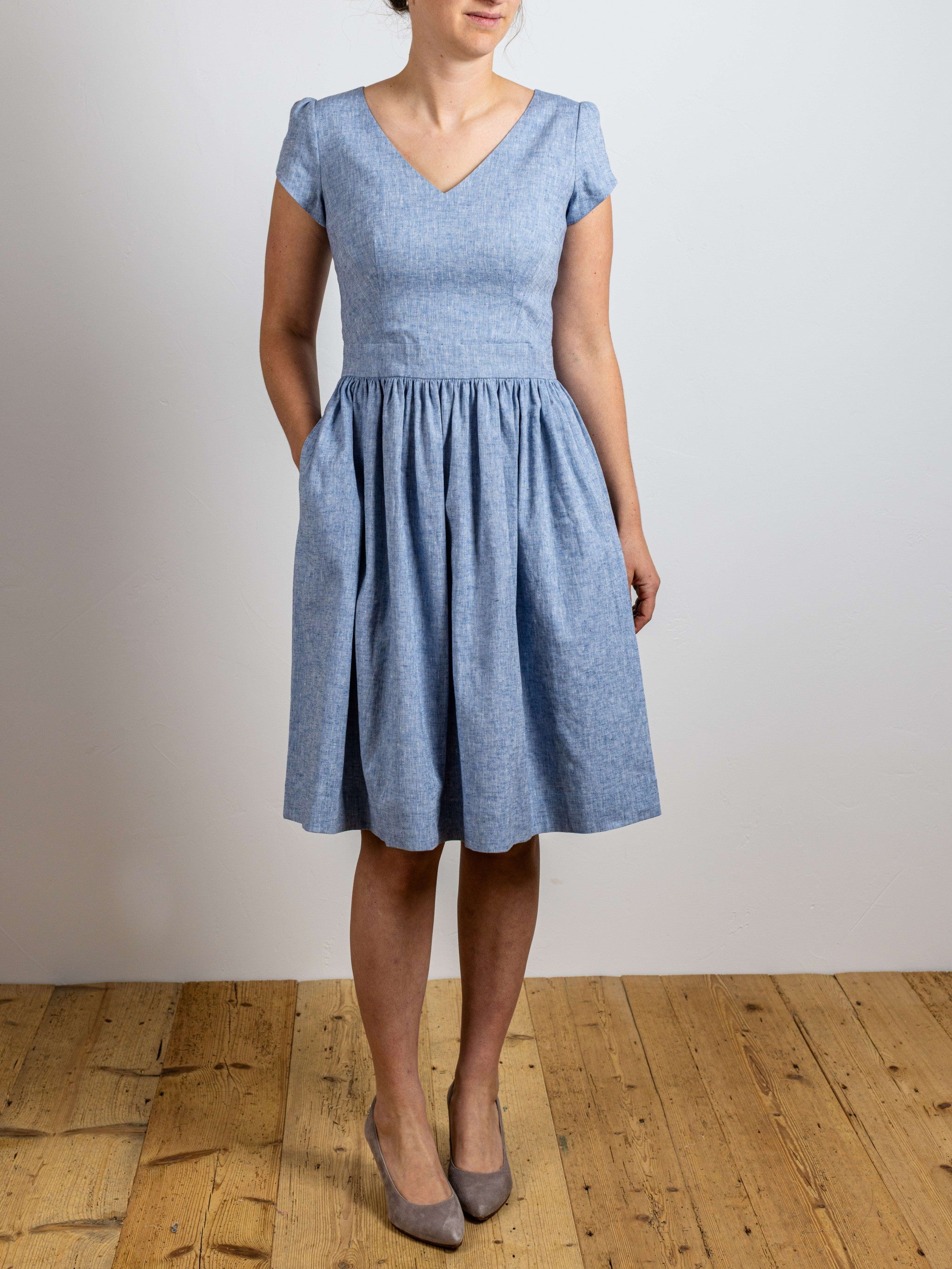 Kleid SARAH Leinenmix