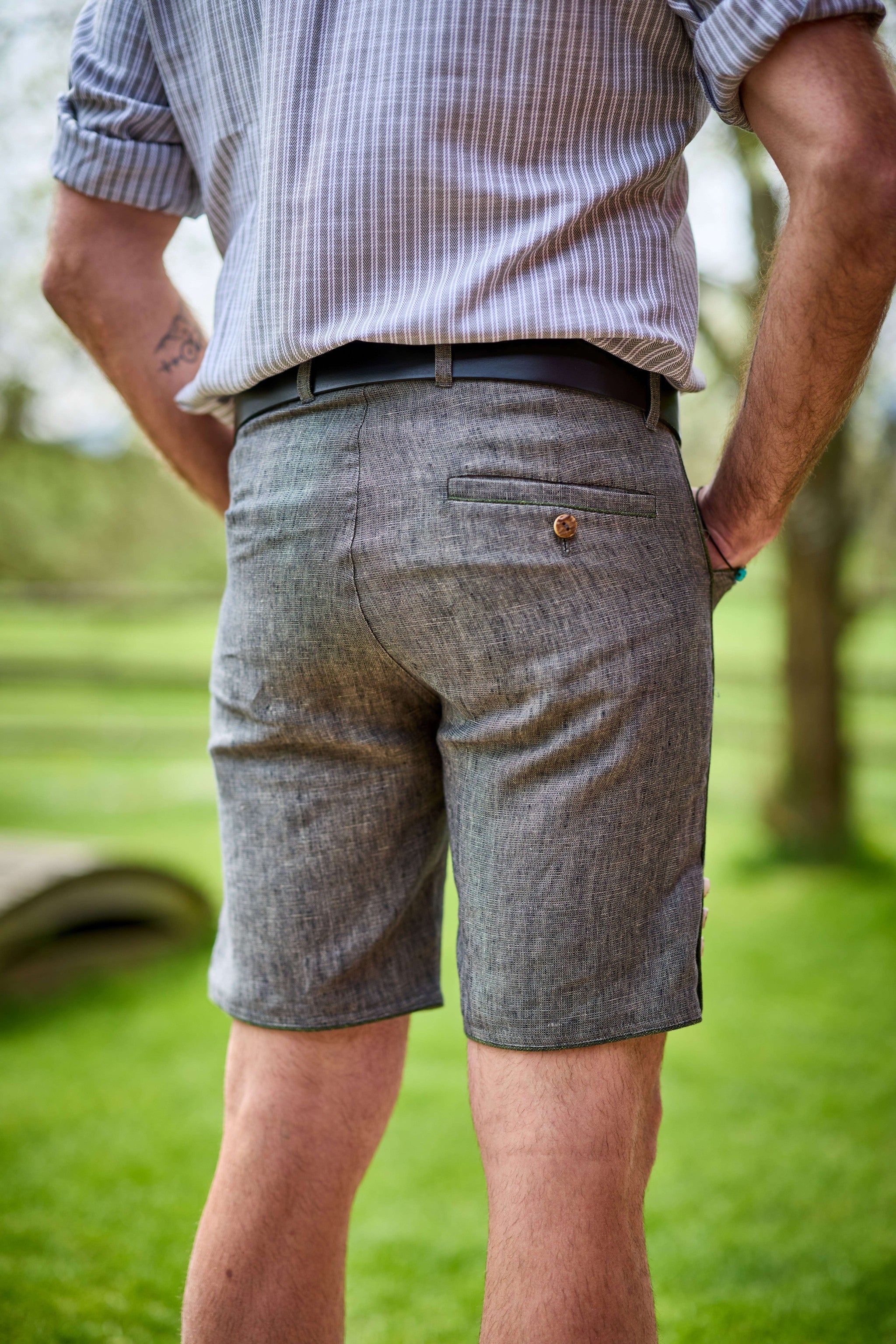 Wiesner Gwand | Leinen-Short SEPP