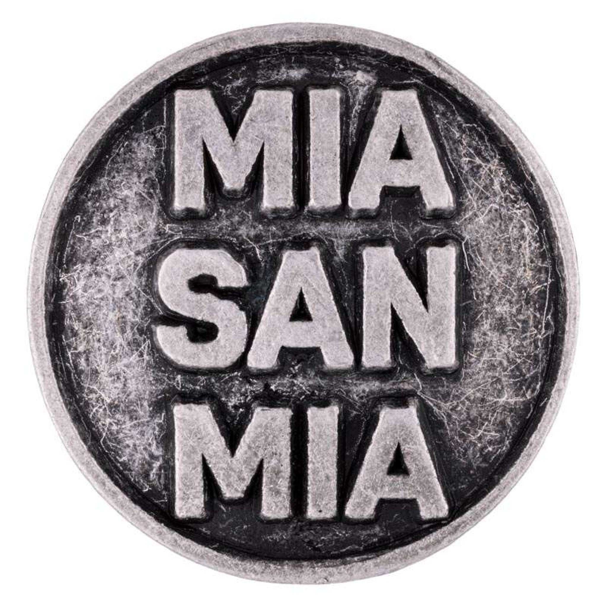 Anstecker  "FCB MIA SAN MIA"