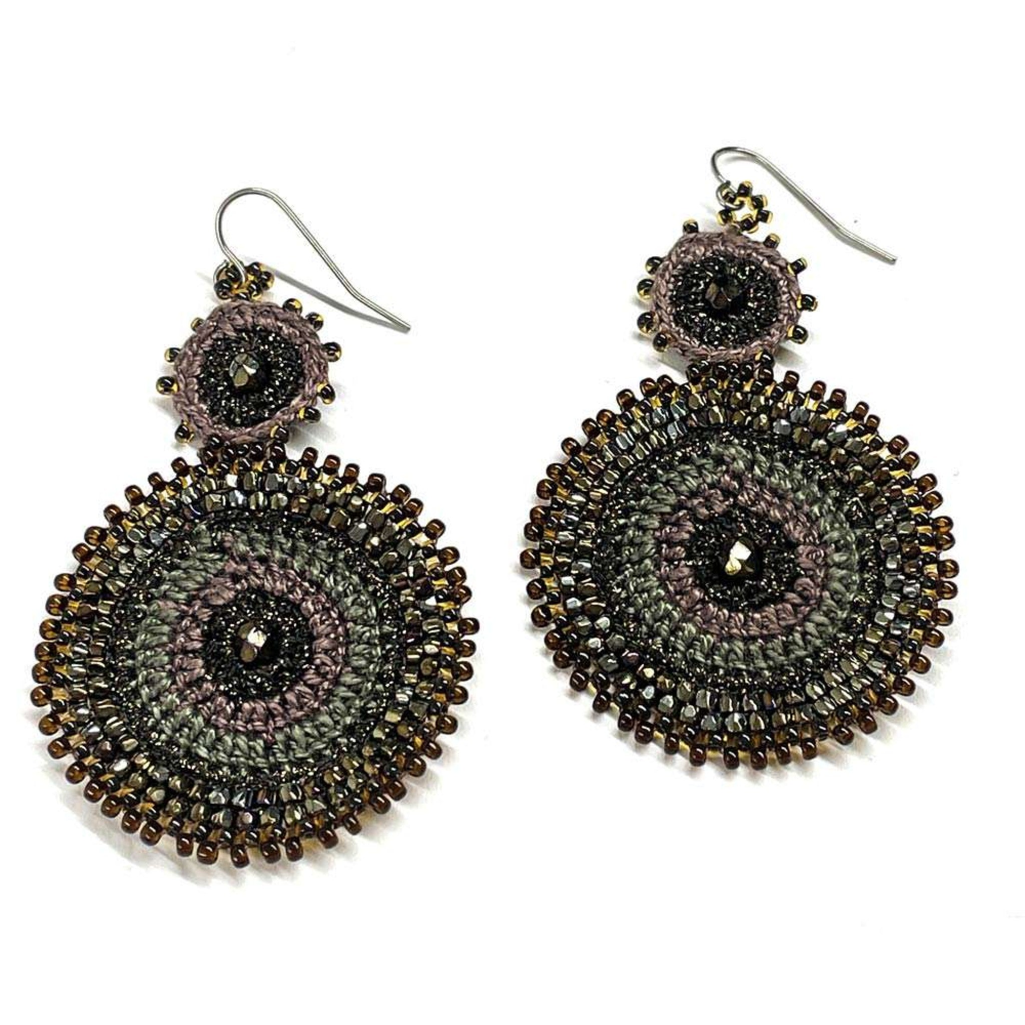 Earring SOLEIL CROCHET