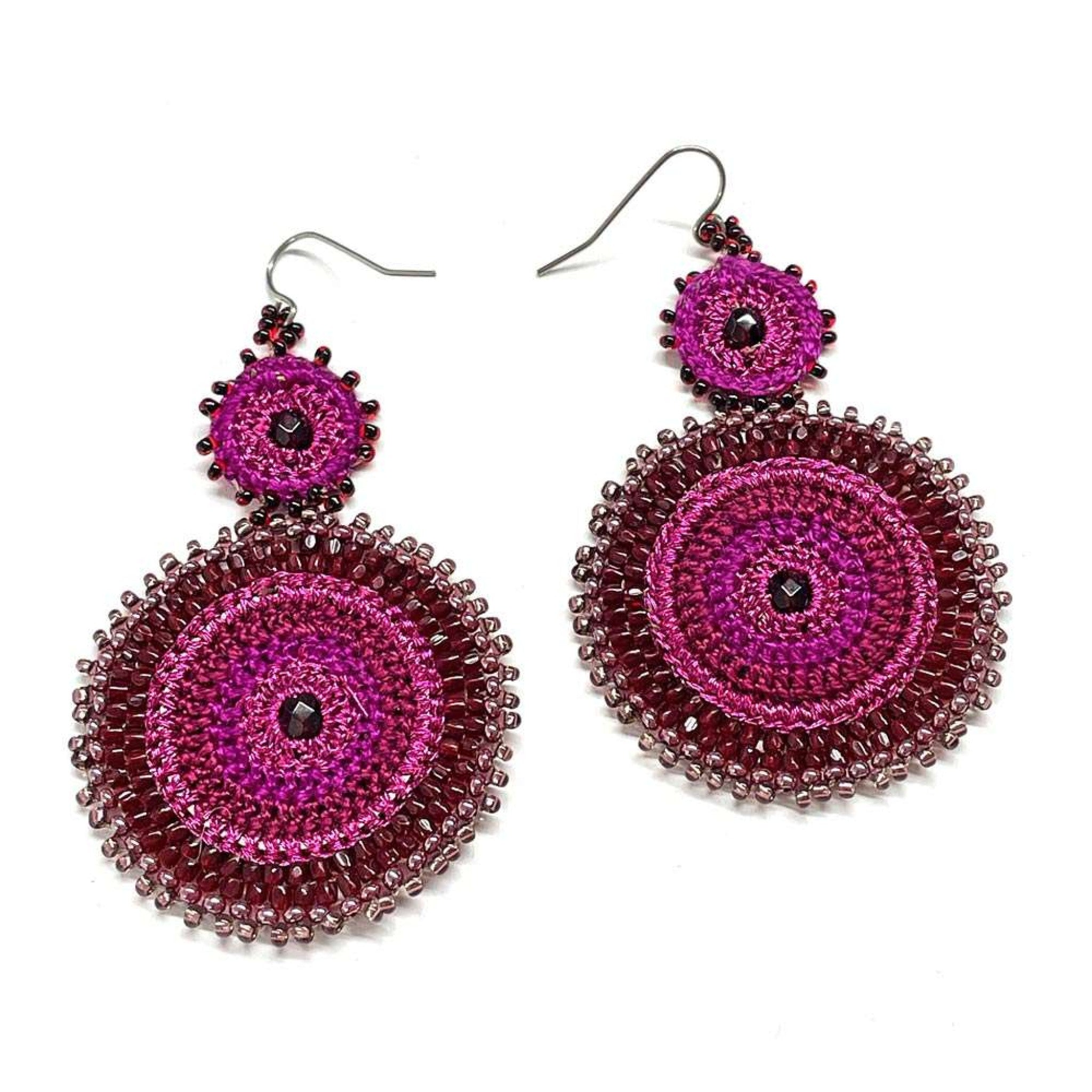 Earring SOLEIL CROCHET