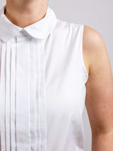 Bluse mit Biesen