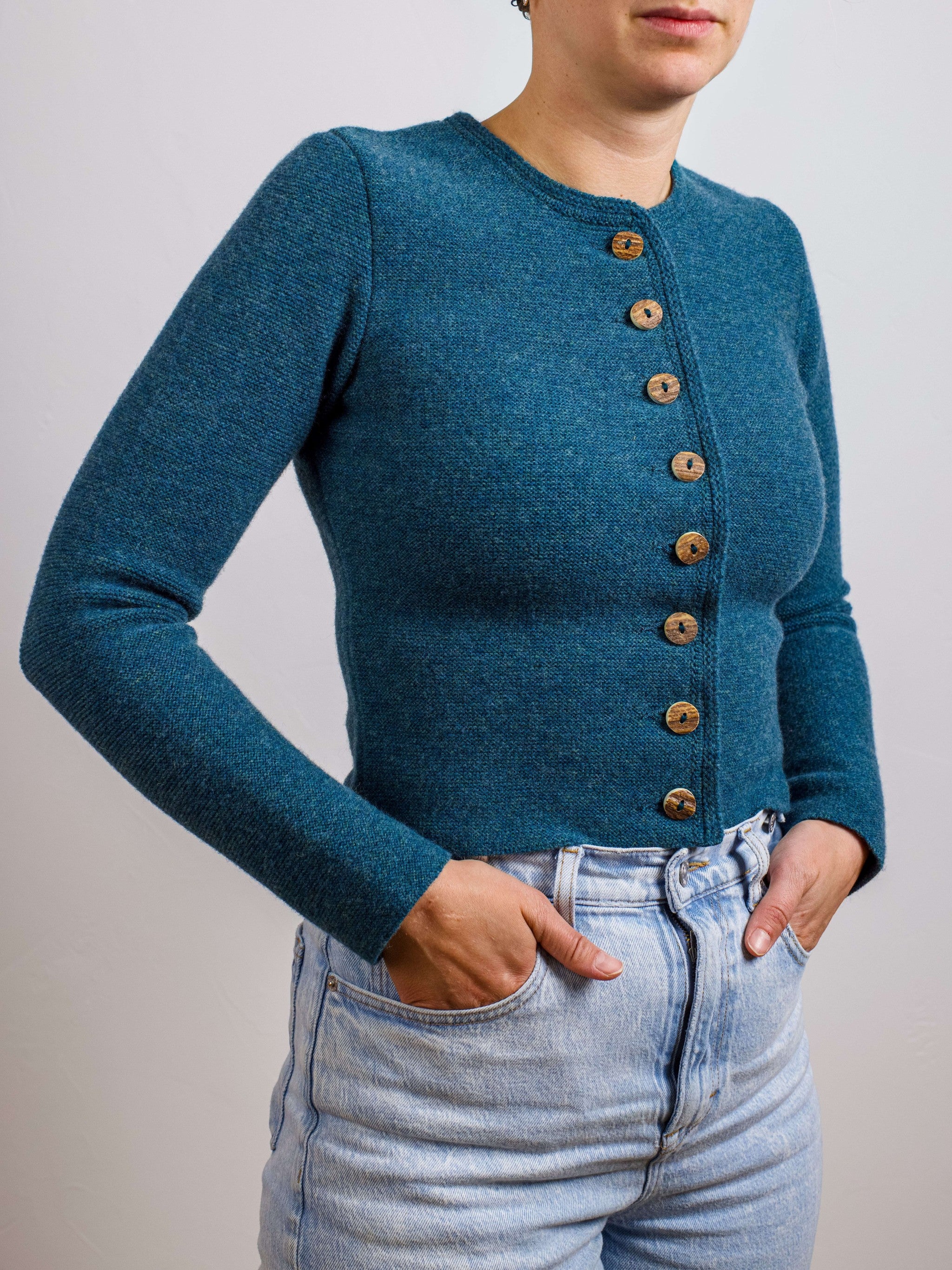 Damen-Strickjacke LACHSFELD