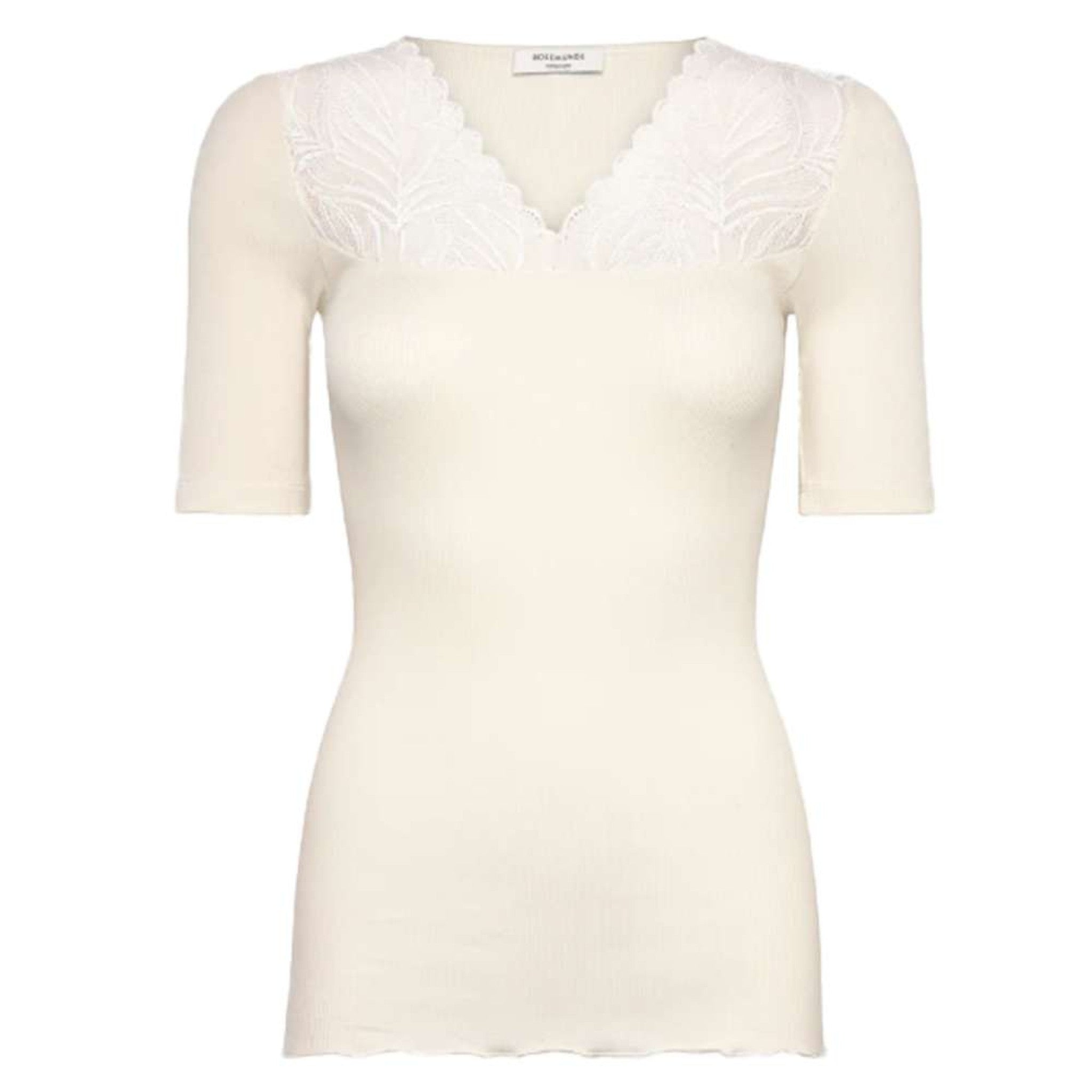 Kurzarmshirt BERNADINE V-Ausschnitt