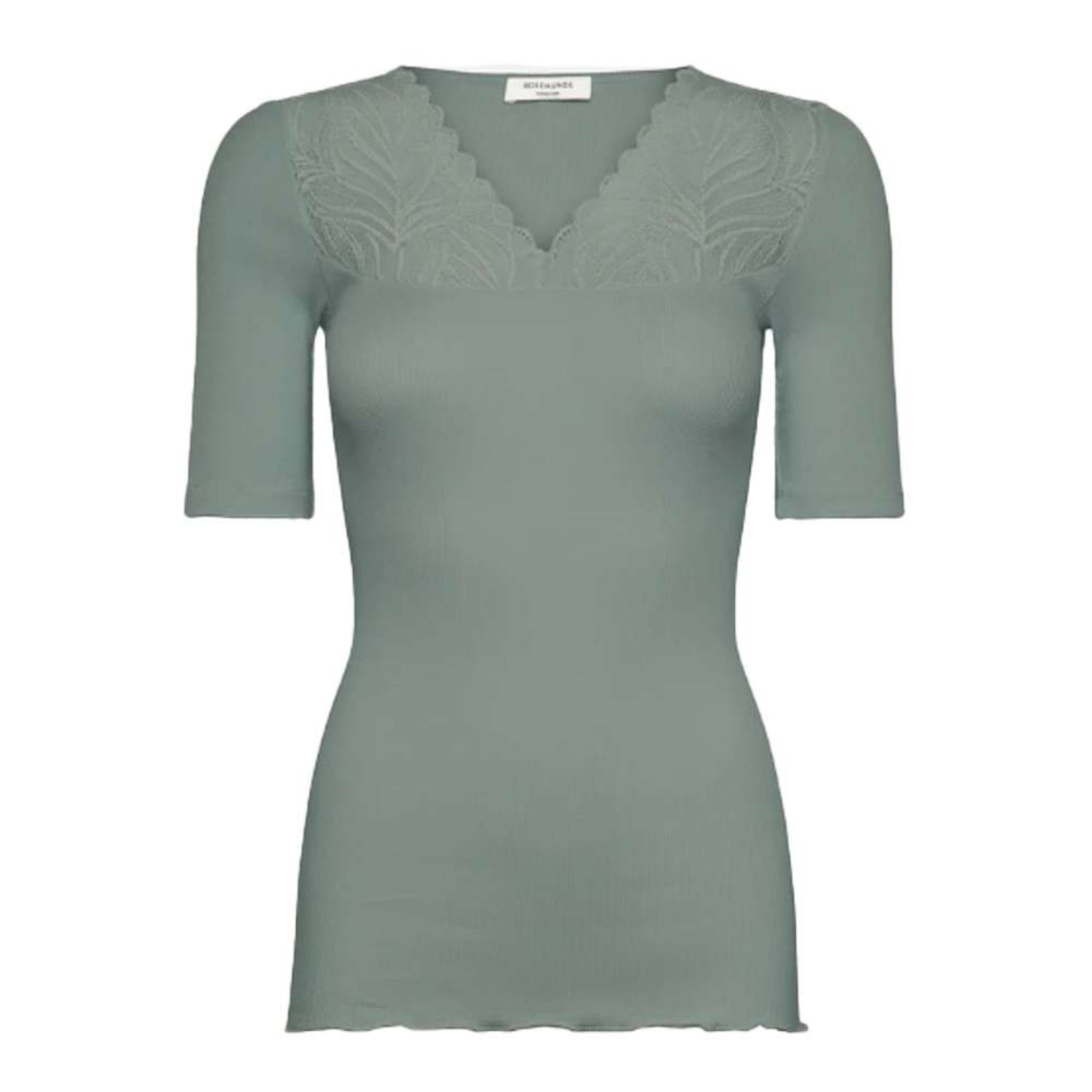 Kurzarmshirt BERNADINE V-Ausschnitt