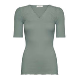 Kurzarmshirt BERNADINE V-Ausschnitt