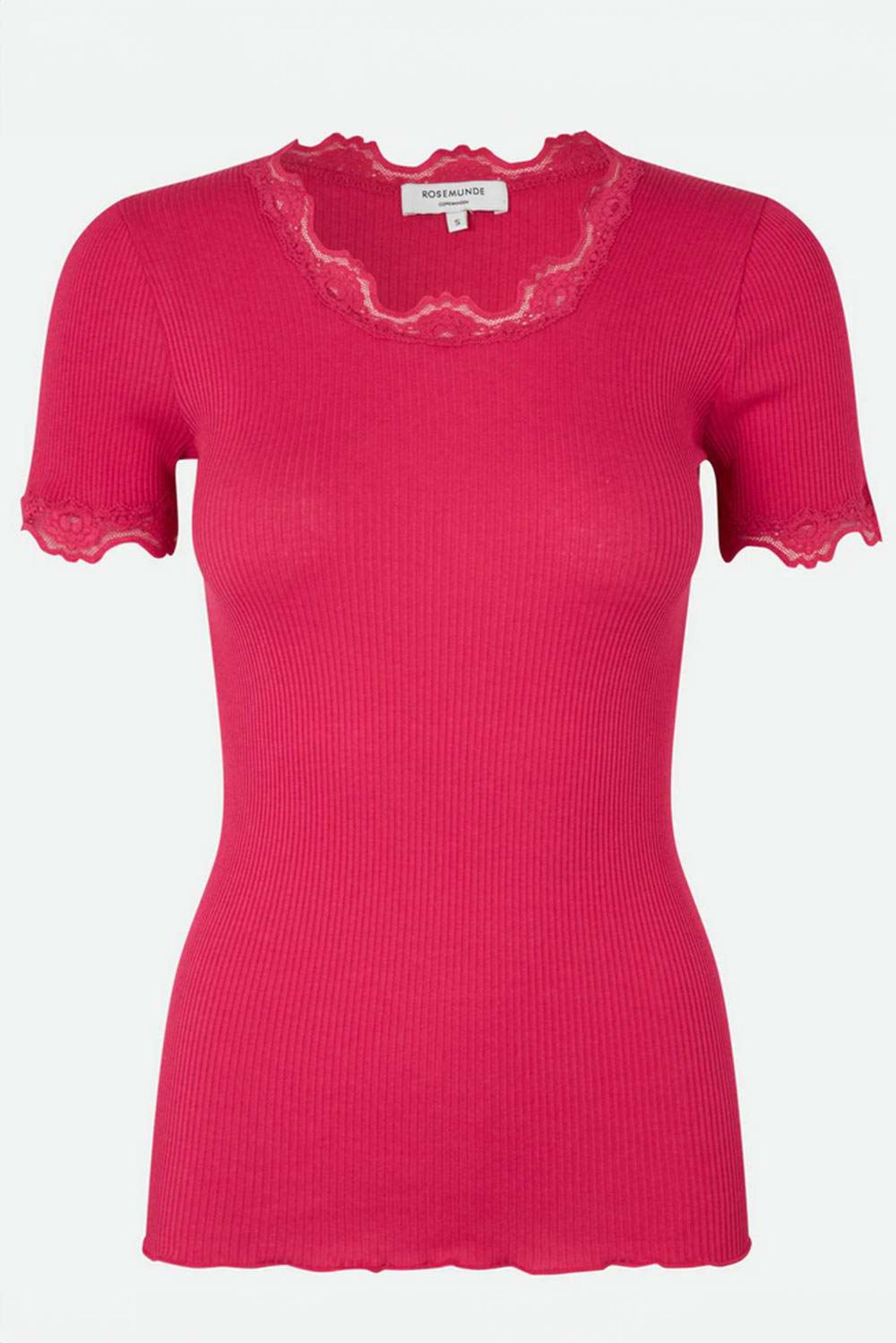 Kurzarm T-Shirt BABETTE - 830/dark sand