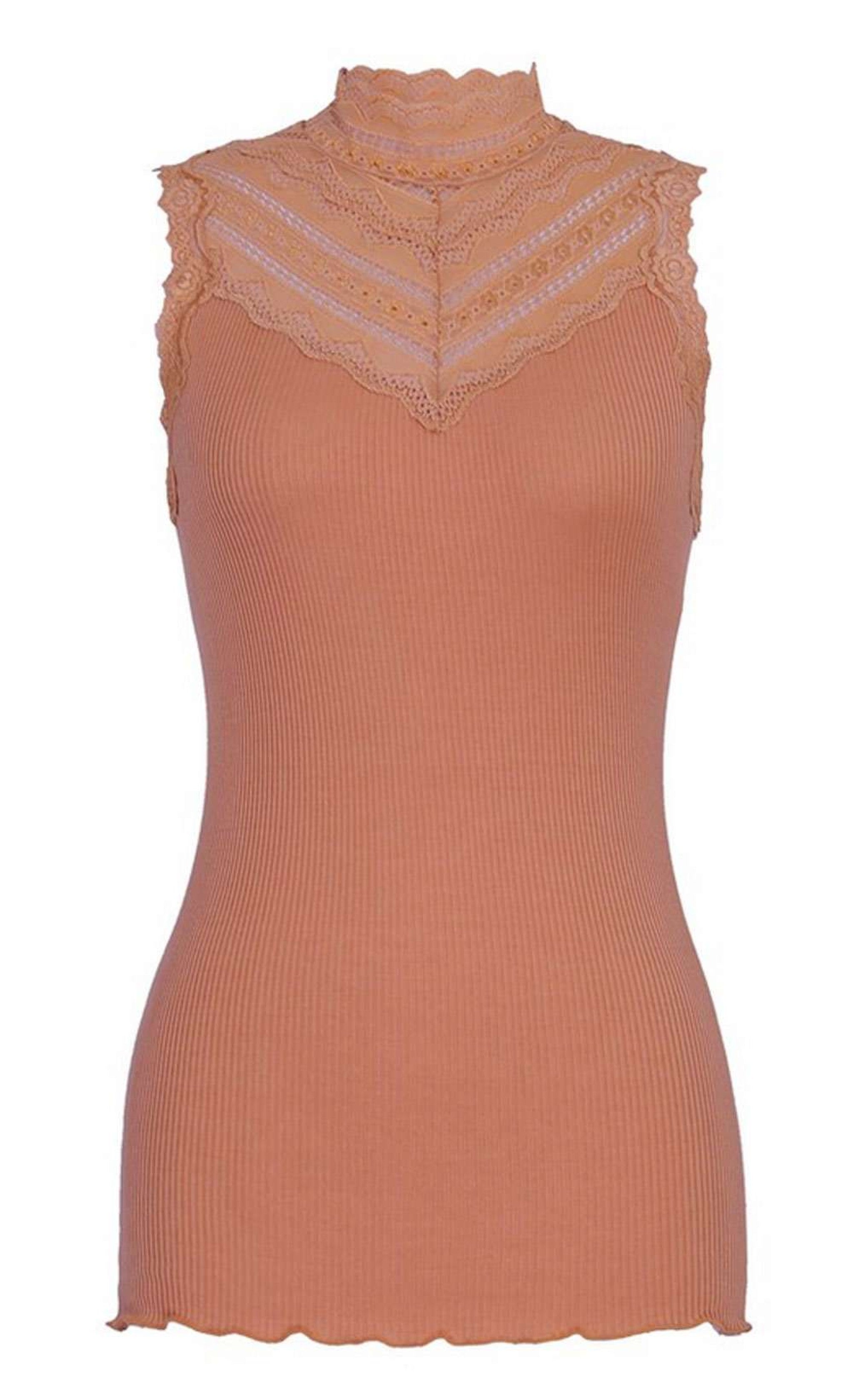 Spitzentop BENITA hochgeschlossen