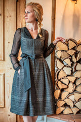 BellaSusi Dirndl AURELIA mit Boho-Muster