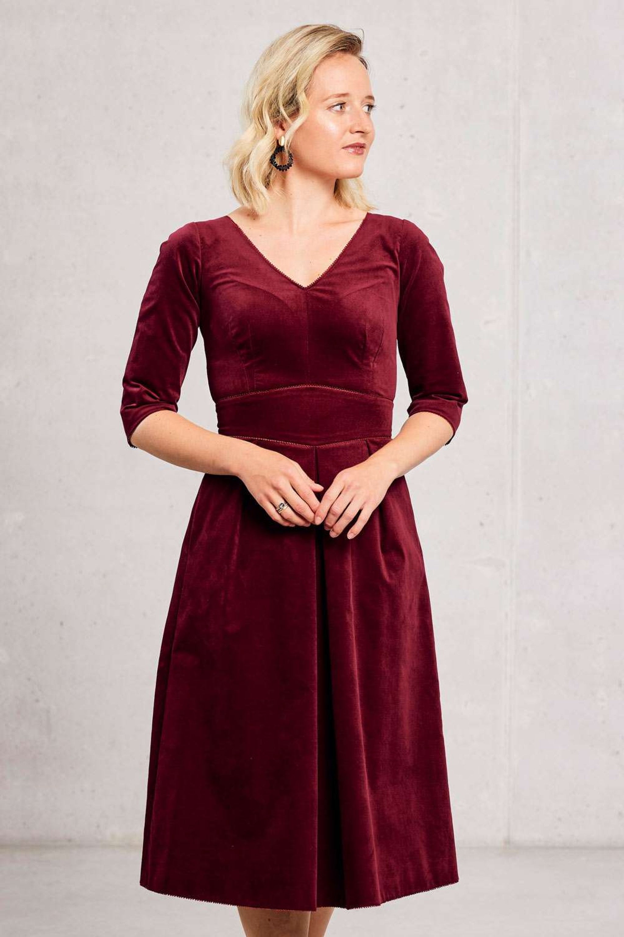 BellaSusi Kleid LEONIE Samt