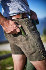 Lederhose LENZI | Wildbockleder - ./ahorn