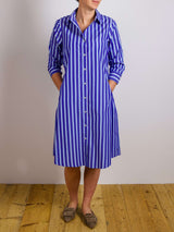 Blusenkleid gestreift