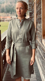 Blusenkleid indigo