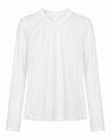 Kindershirt YVONNE Jacquard - 09/weiß