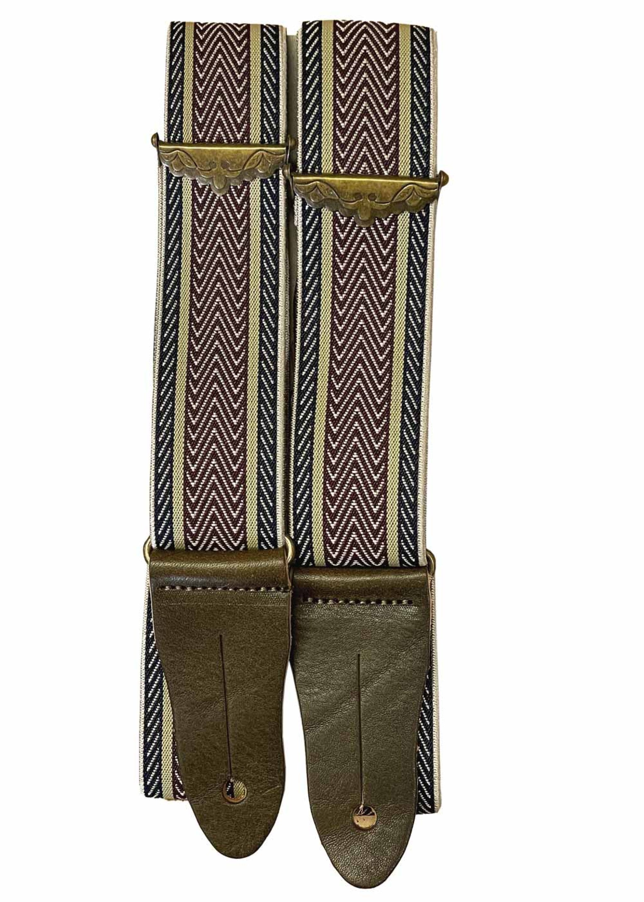 Gummi-Hosenträger für Lederhose