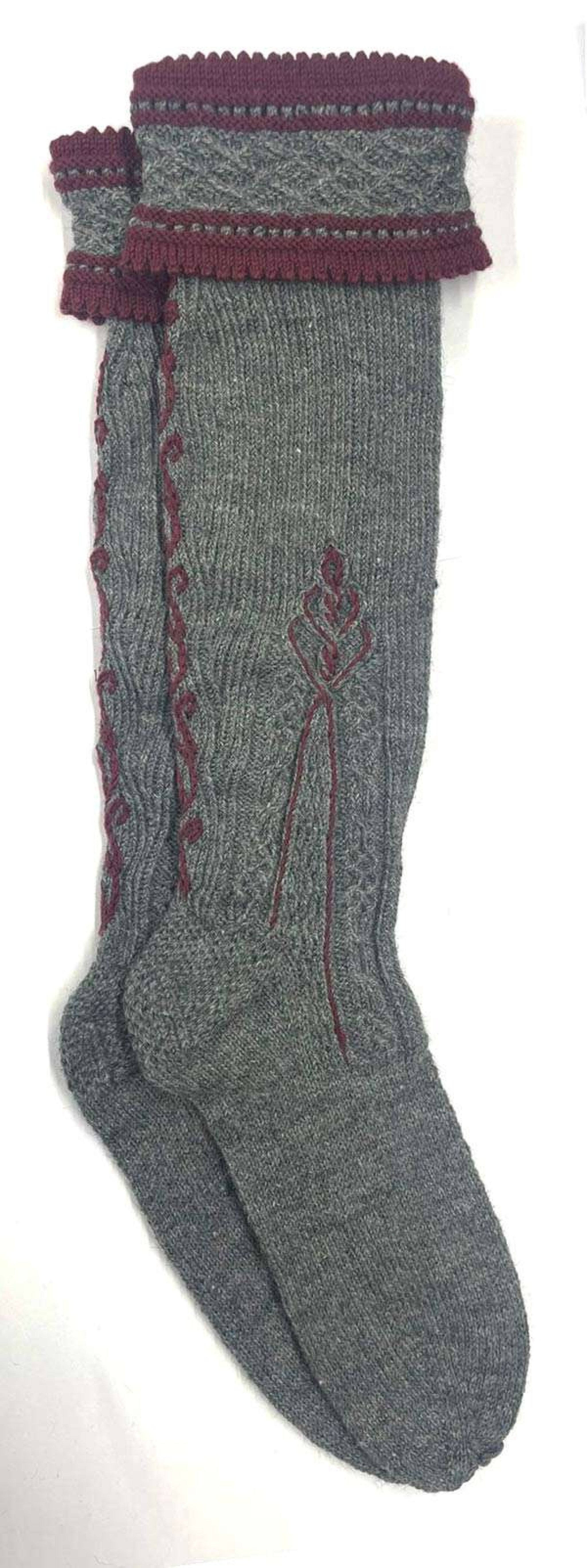Strümpfe TEGERNSEE Handgestrickt