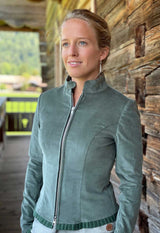 BellaSusi Jacke LENA Cord mit Rüsche