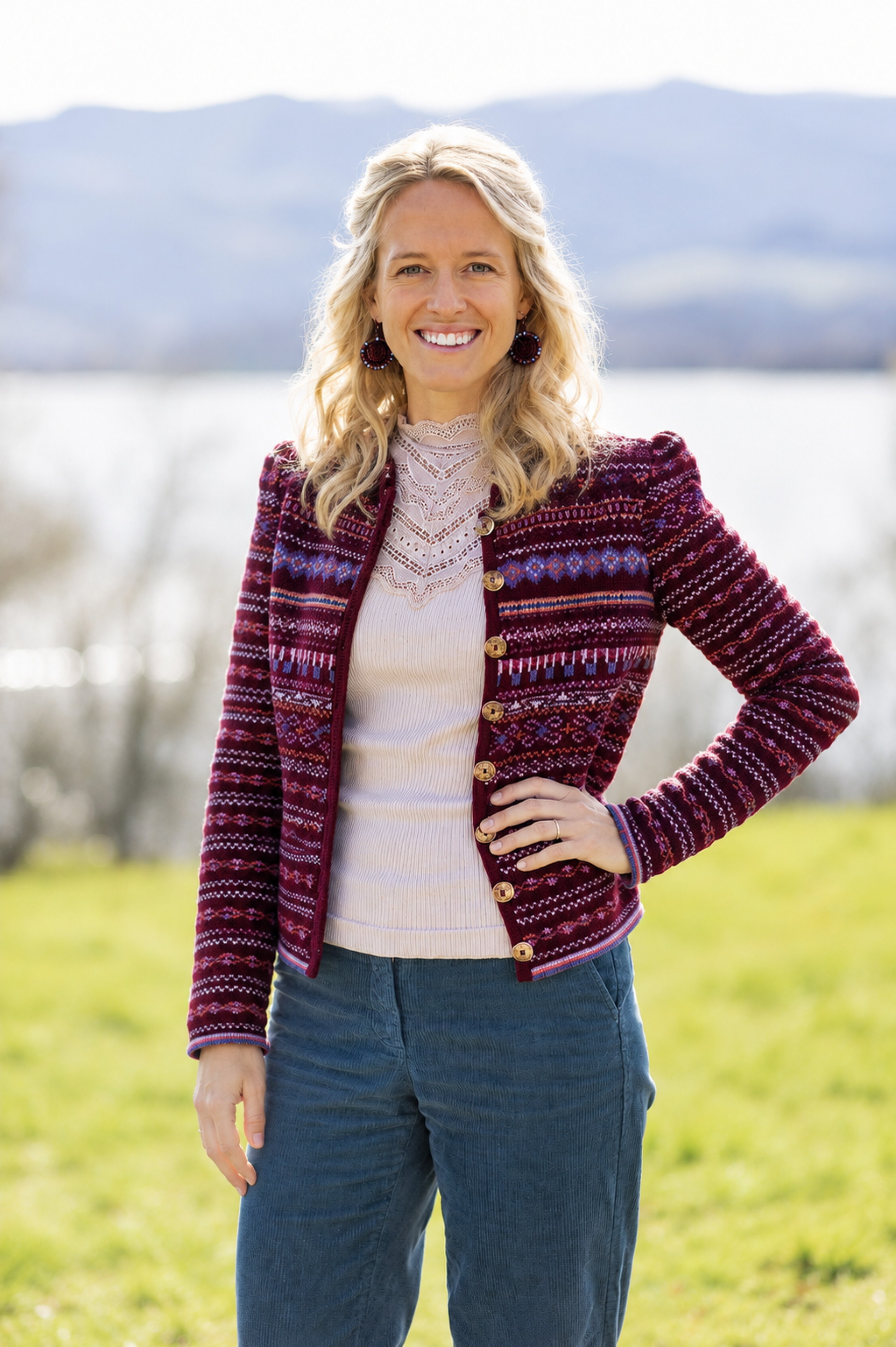 Da-Strickjacke DREIHOFEN