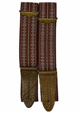 Gummi-Hosenträger für Lederhose / Sch - ./bordeaux
