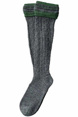Kniestrumpf Handstrickoptik