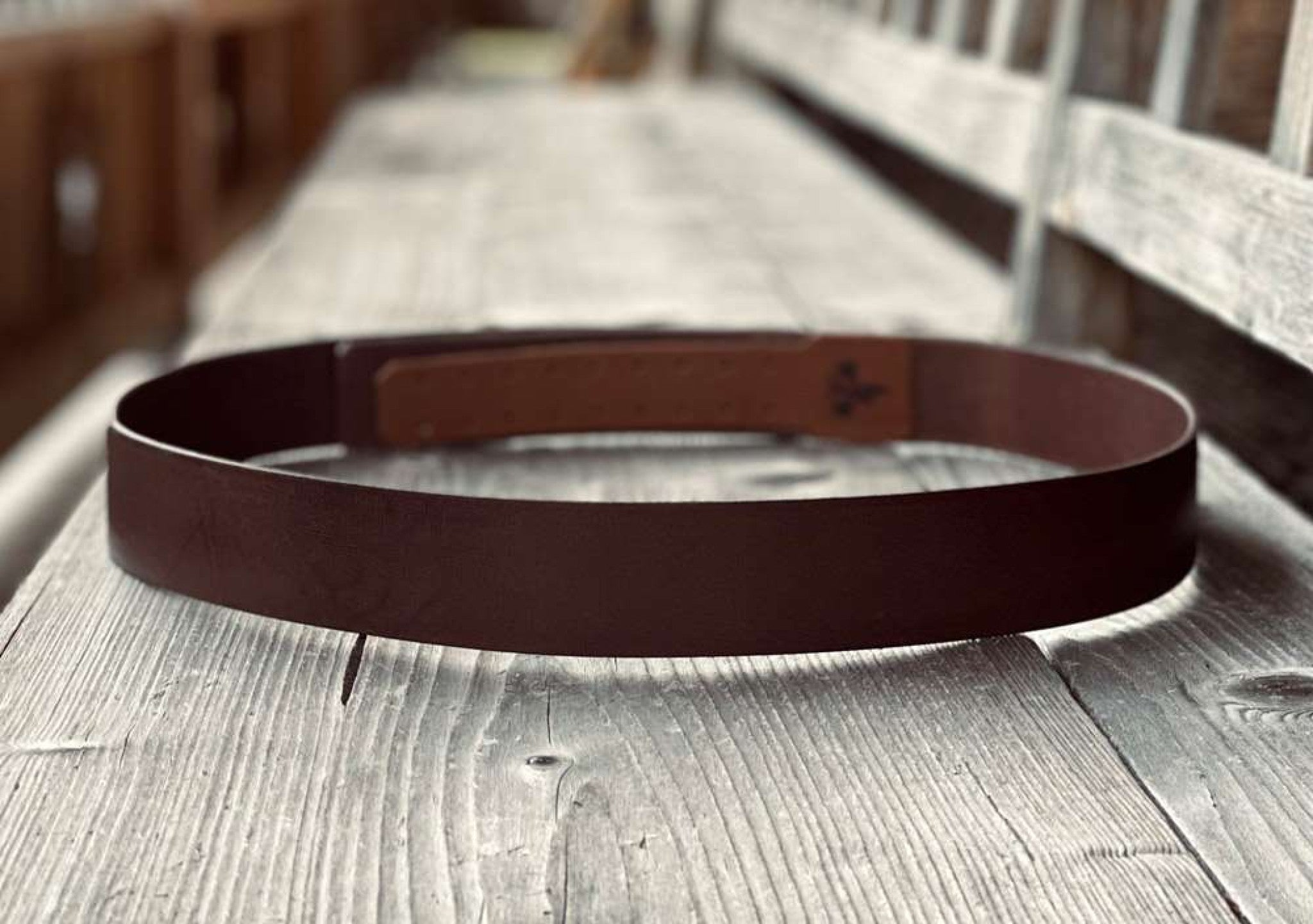 Ledergürtel für Messingschließen 40mm