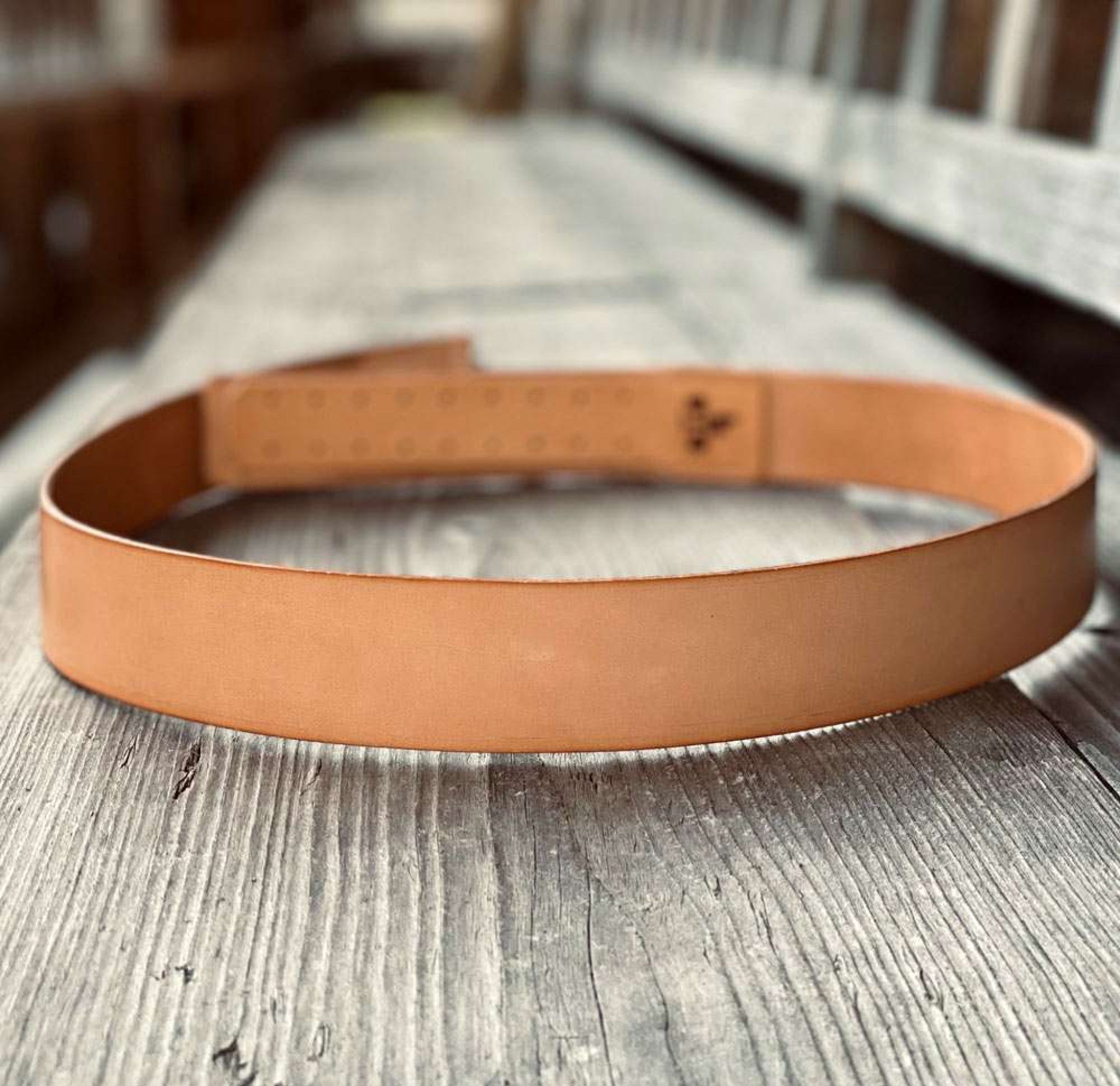 Ledergürtel für Messingschließen 40mm