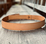 Ledergürtel für Messingschließen 40mm